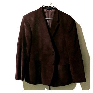 Tommy Hilfiger Men's Corderoy Burgundy Jacket